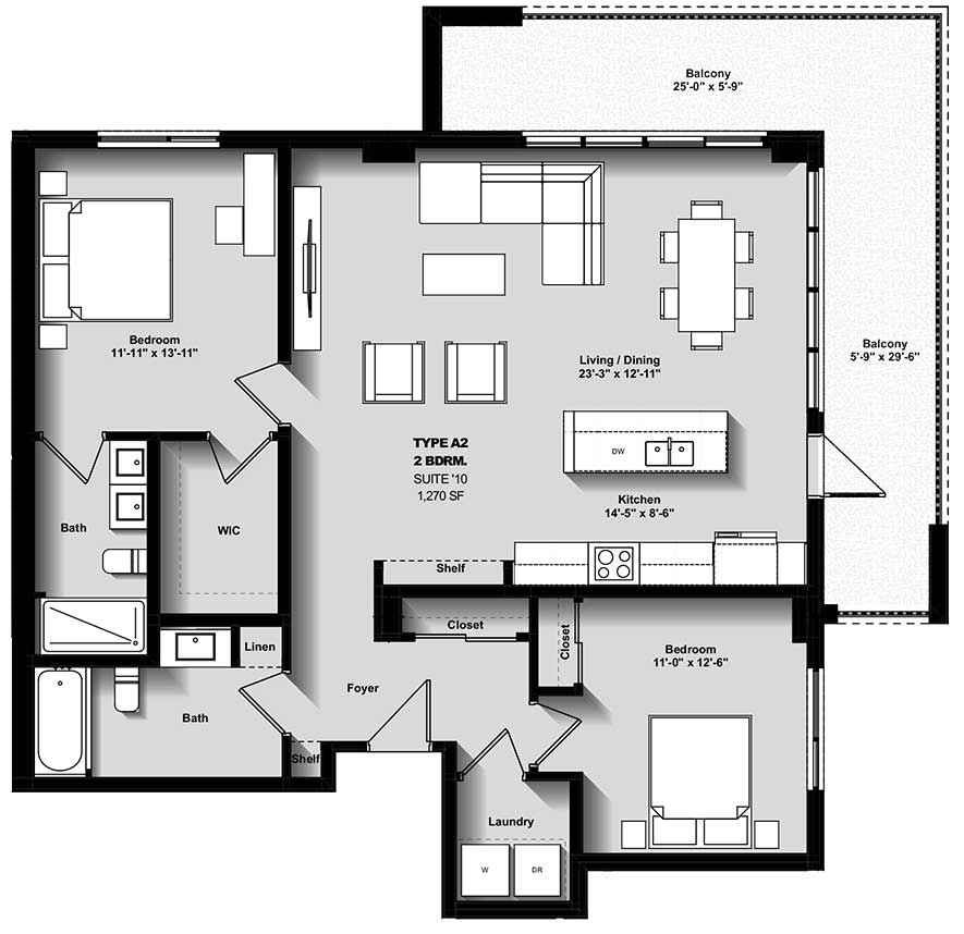 layout suite A2 shiraz gardens 4