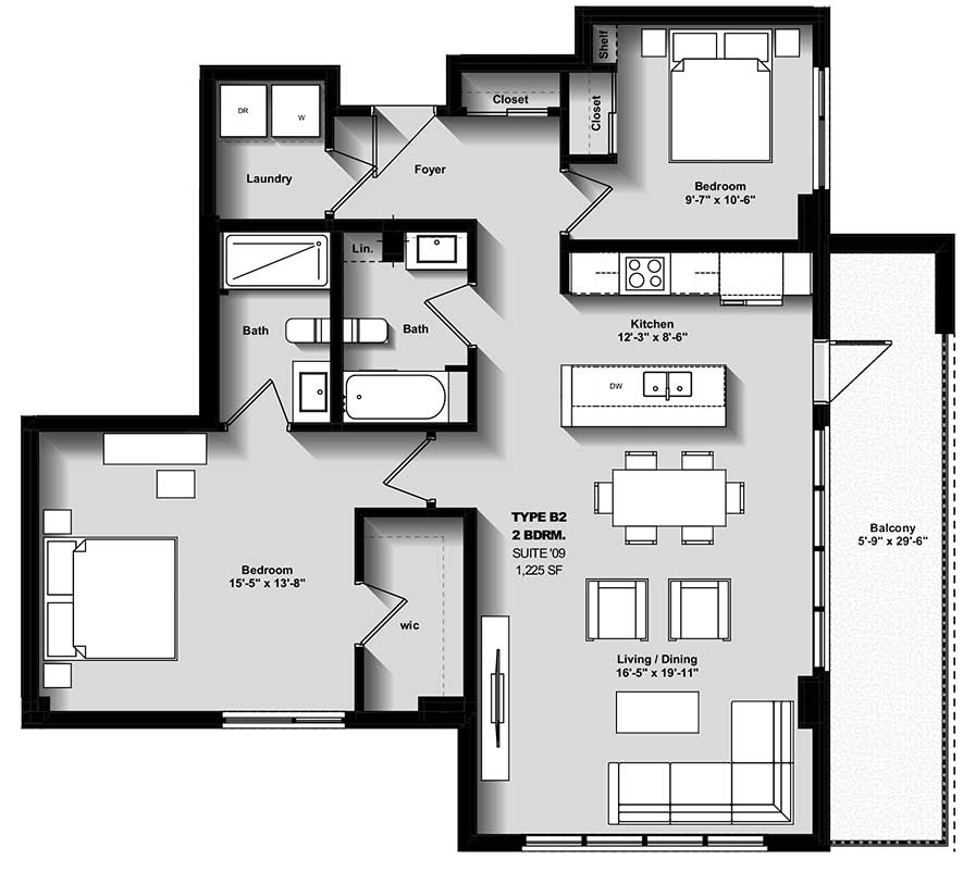 layout suite B2 shiraz gardens 4
