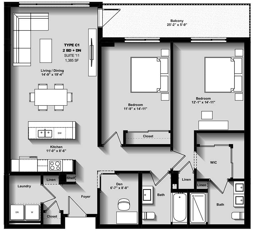 layout suite C1 shiraz gardens 4